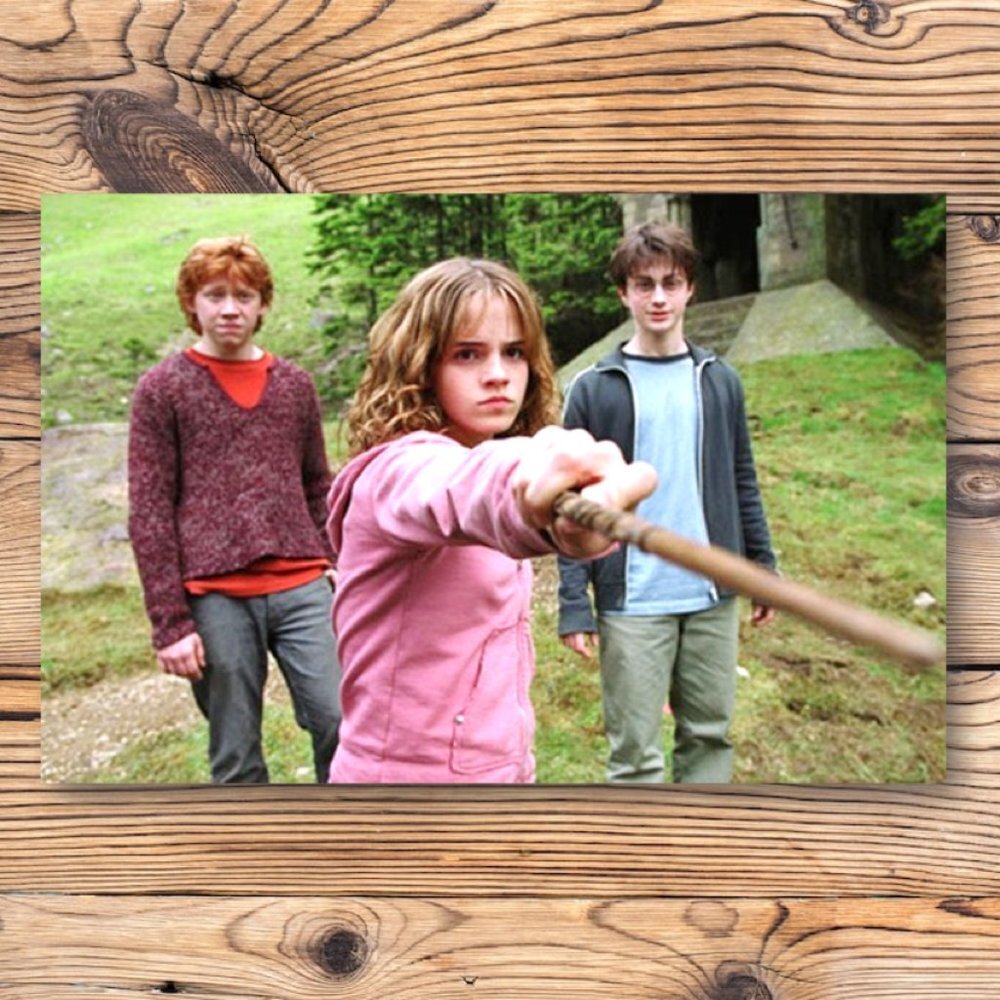 Harry Potter, Hermione Granger & Ron Weasley Refrigerator Locker Fridge Magnet